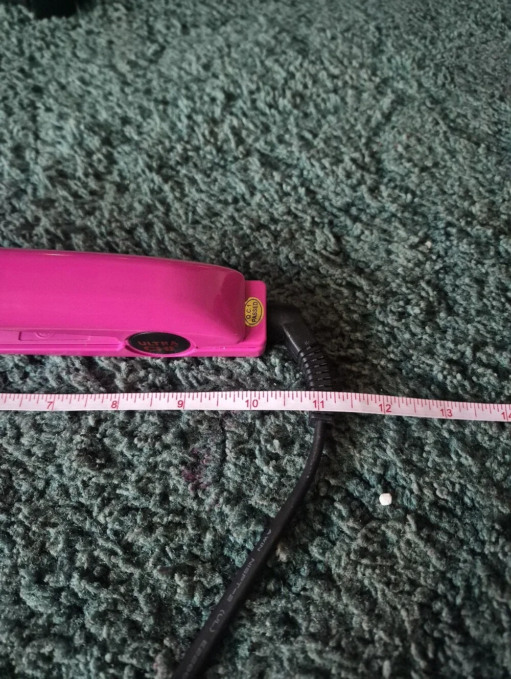 Ultra Chi Hot Pink Hair Flat Iron Straightener